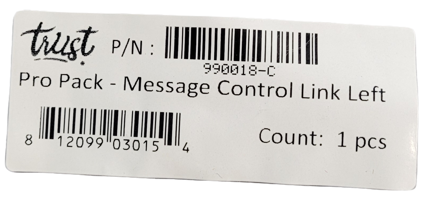 Trust Message Control Link Left