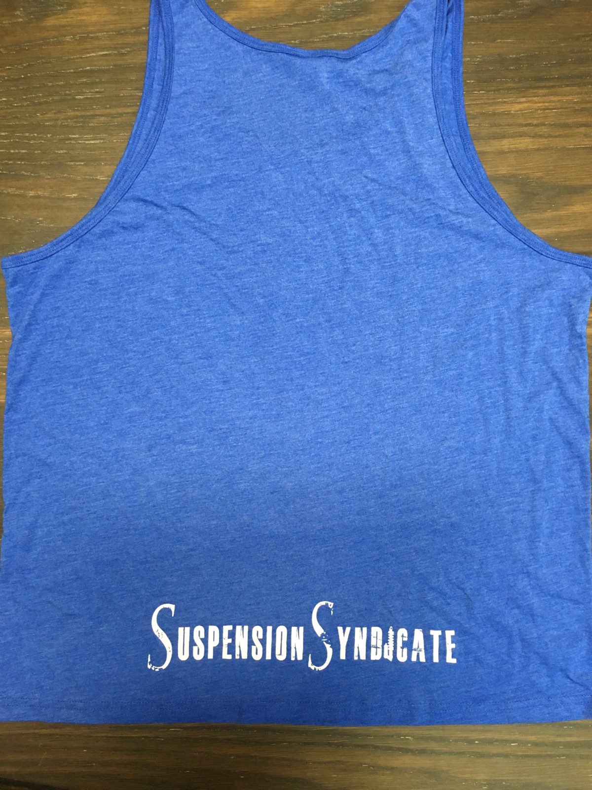 Suspension Syndicate Tonic sleeveless Tank Top T-shirt, heather blue