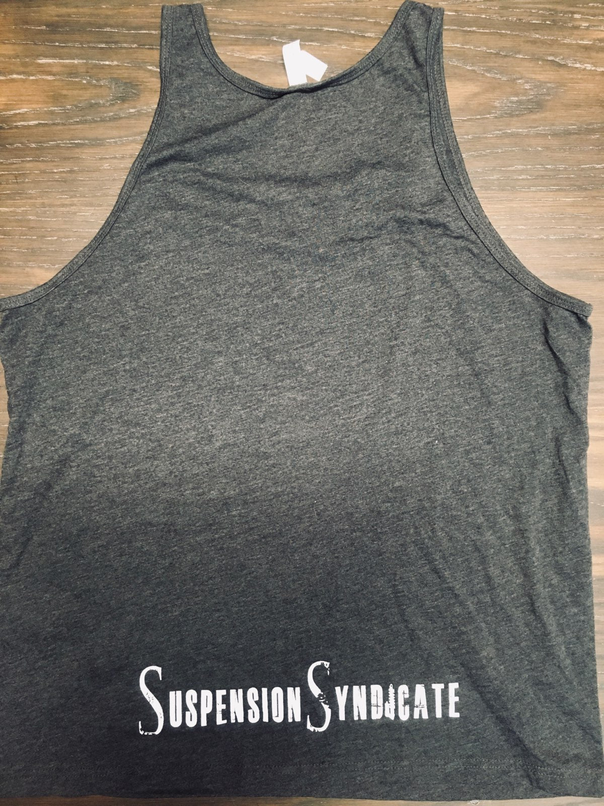 Suspension Syndicate Tonic sleeveless Tank Top T-shirt, heather grey
