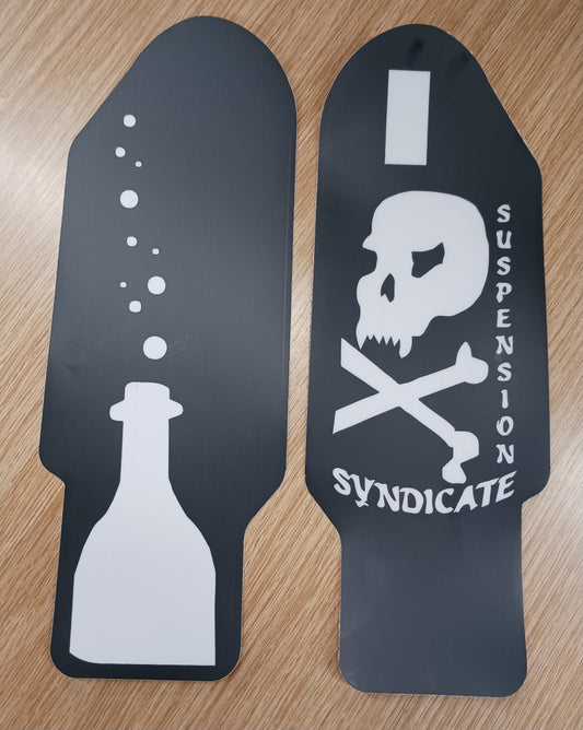 EXT ERA EMX Fork Fender Stickers SS