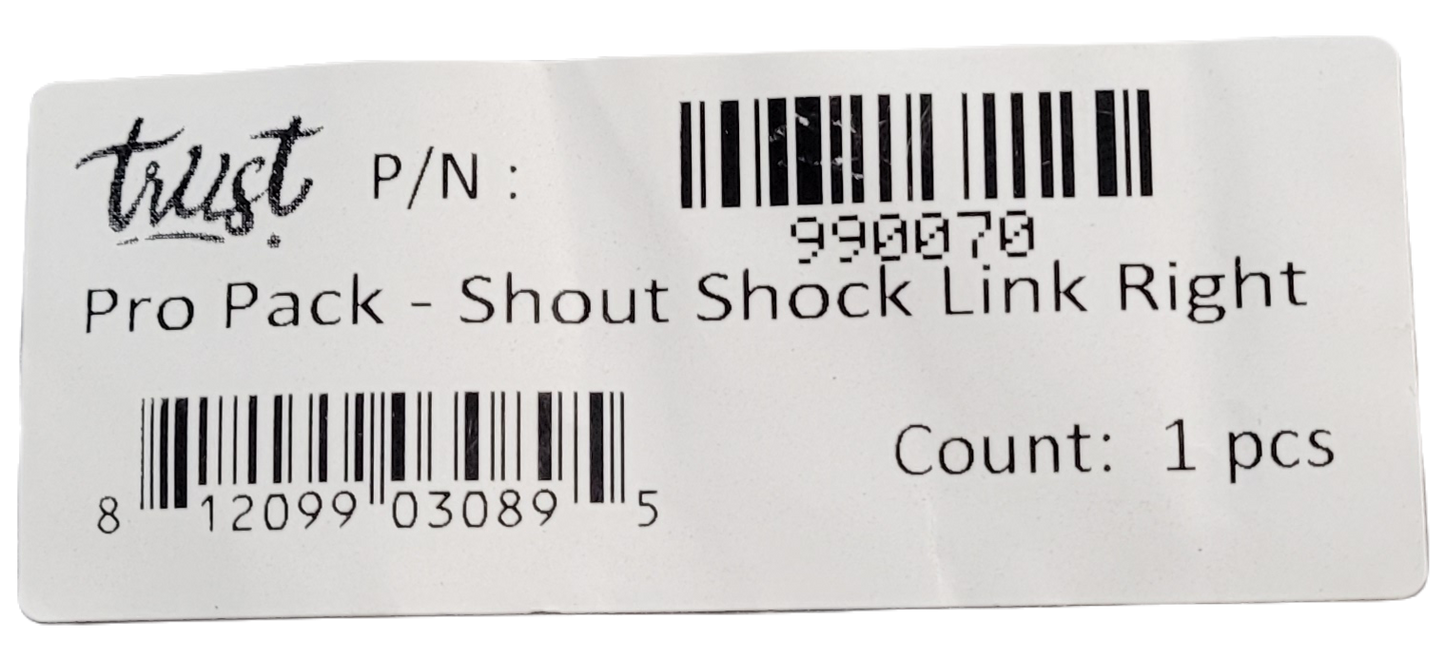 Trust Shout Shock Link Right