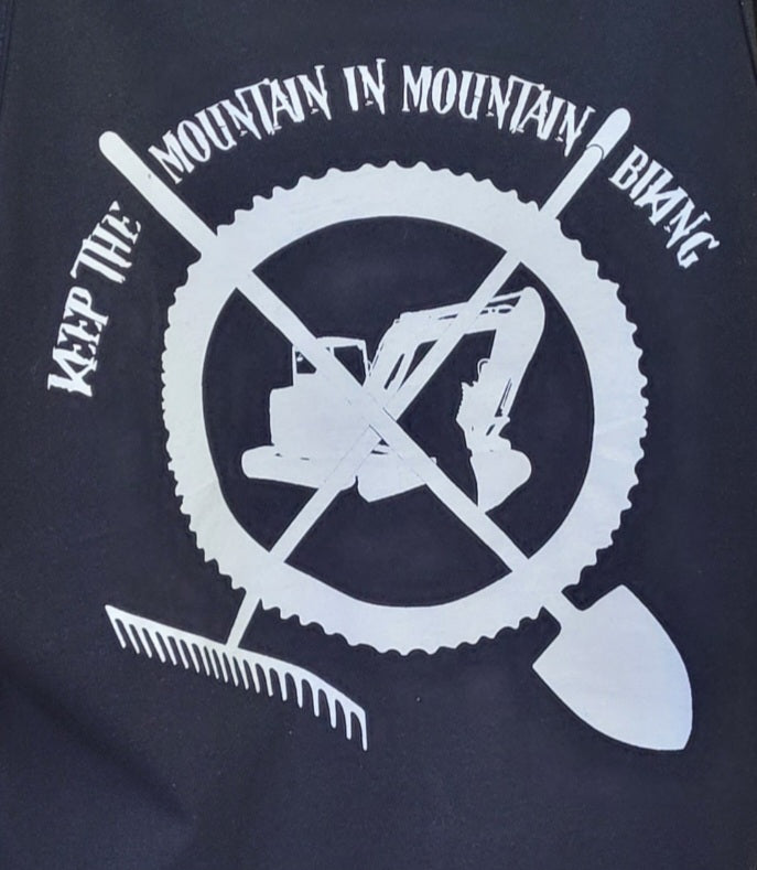 Tank T-Shirt "Keep The Mountain In Mountain Biking"