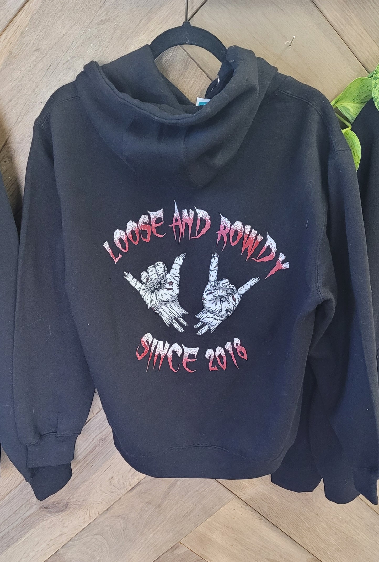 Syndicate Zip Up Hoodies "Loose And Roundy Since 2017"