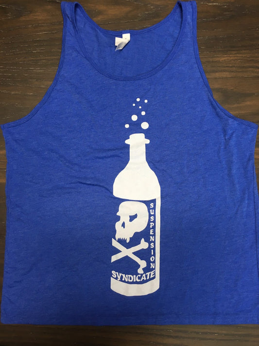 Suspension Syndicate Tonic sleeveless Tank Top T-shirt, heather blue